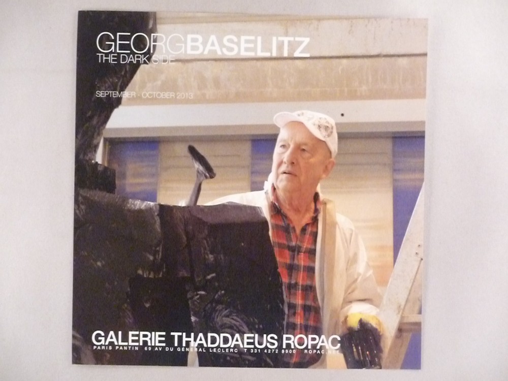 Georg Baselitz MAGAZINE AD - 2013