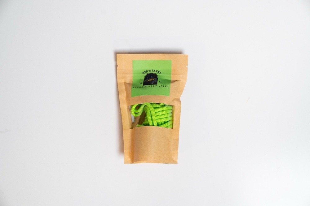 Snowboard Boot Laces (Lime Green)