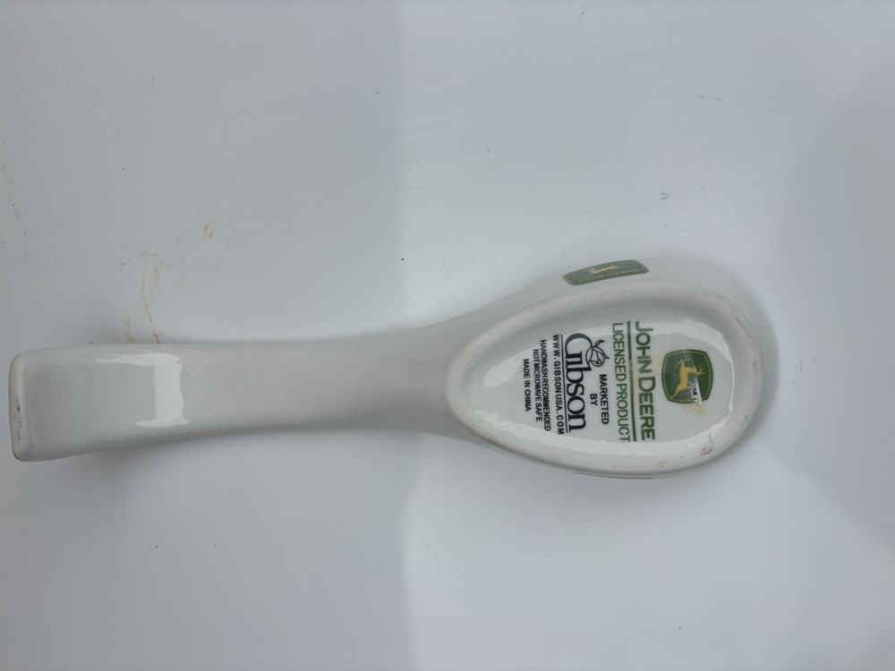 John Deere Ceramic Ladel w/ Nothing Runs Like Deere