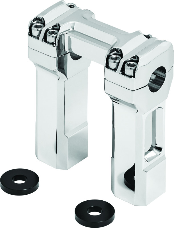 Kuryakyn 5inch Billet Handlebar Risers Chrome | P/N 6133
