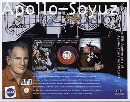 GRENADA-GRENADINES 2000 APOLLO-SOYUZ M/S MNH **  SPACE