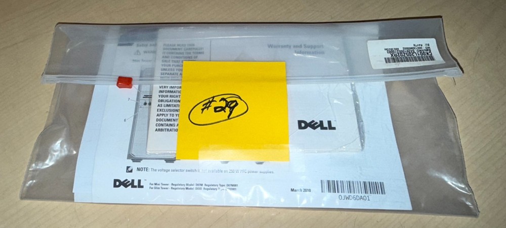 Dell Vostro 230 Computer CD-ROM Software Drivers Utilities Applications Windows7