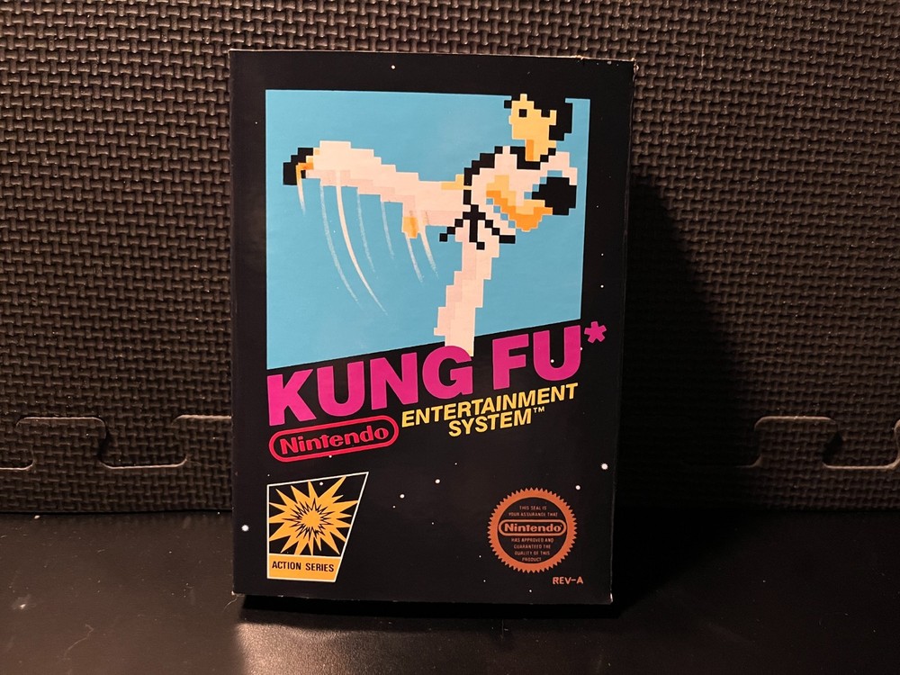 1985 Kung Fu Action - Empty custom design display box