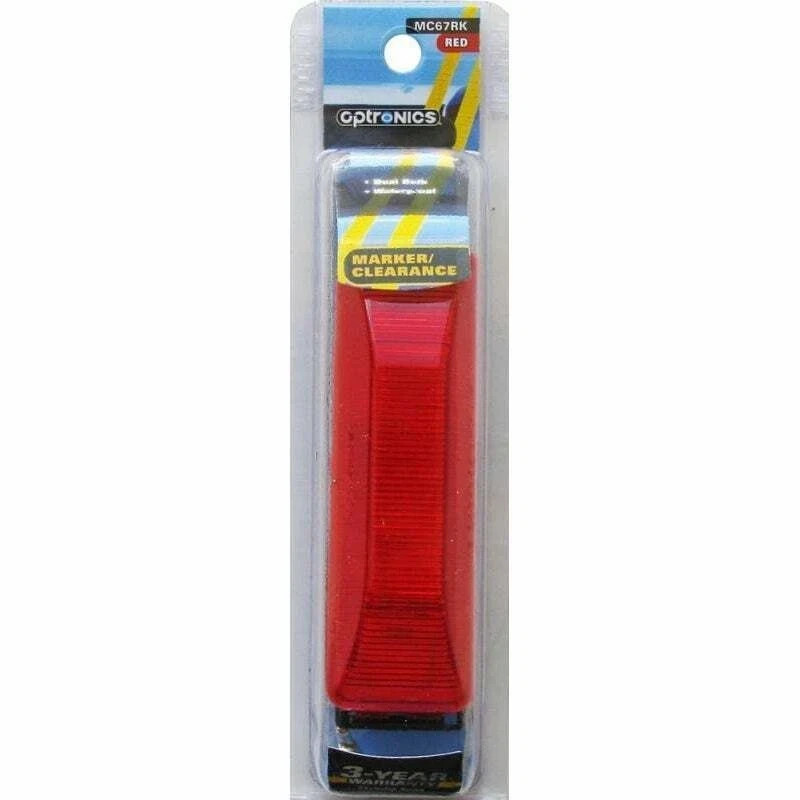 Optronics Red Marker-Clearance Light #MC67RK Red  12v System