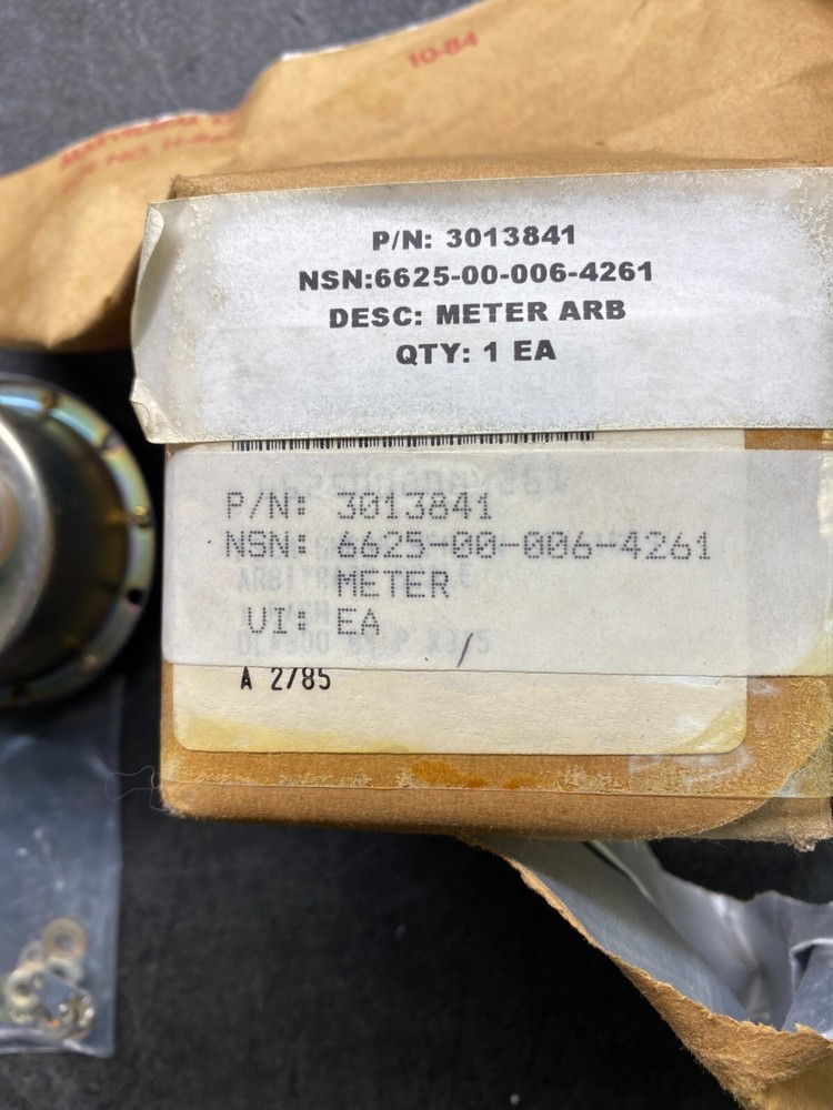 Phaostron Arbitrary Scale Meter NSN 6625-00-006-4261