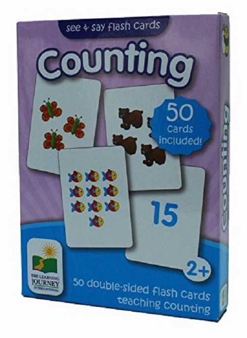 Learning Journey See and Say Flashcards Counting Cards - Fast