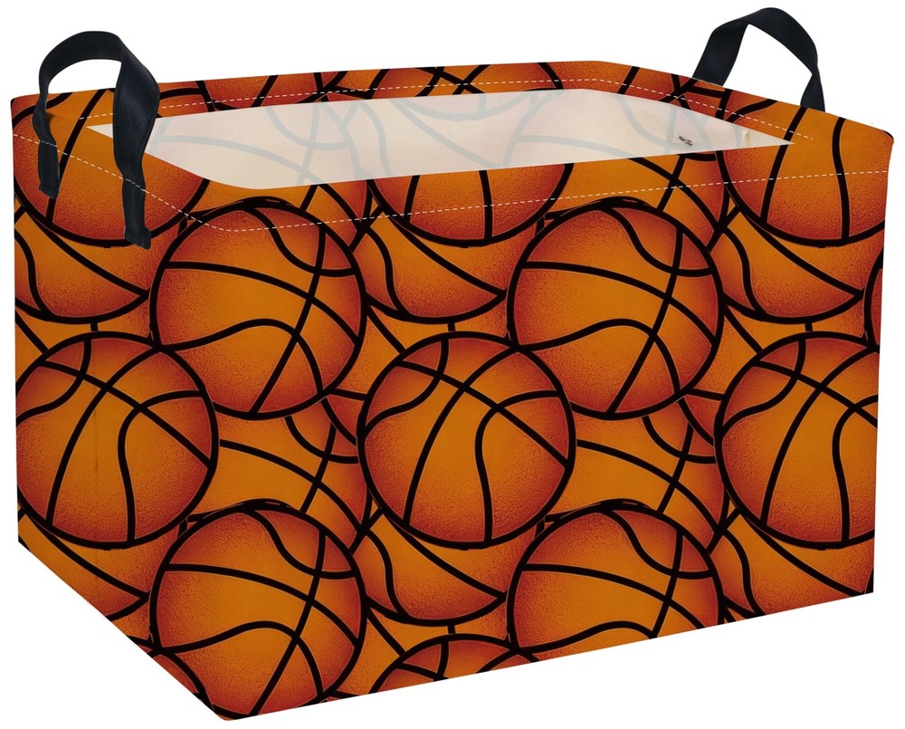 DDBASKET Rectangular Basketball Baskets Gift Basket Empty Kids Storage Bins B...