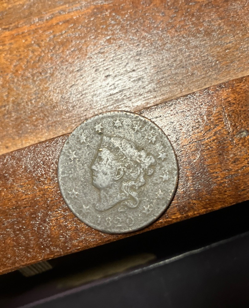 1820 Coronet Large Cent