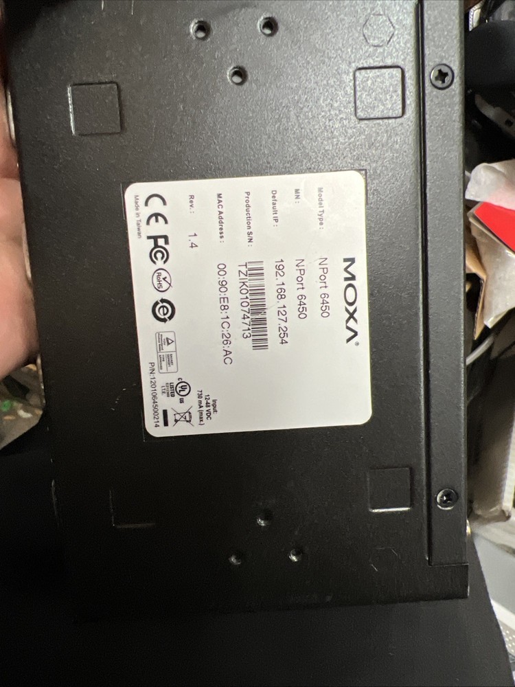 Moxa NPort 6450 Secure Device Server Module Free Ship