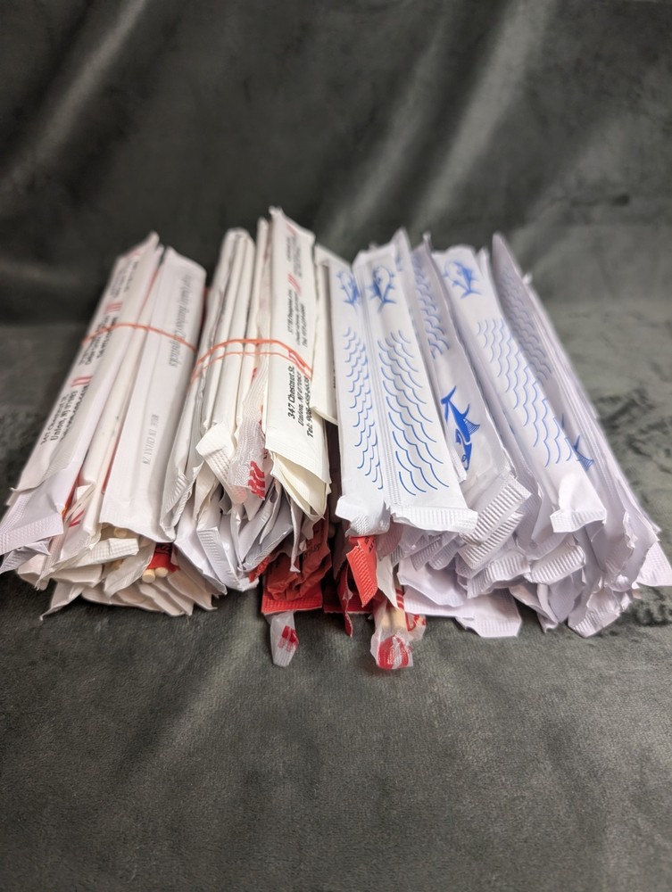 disposable chopsticks. Mix Lot.