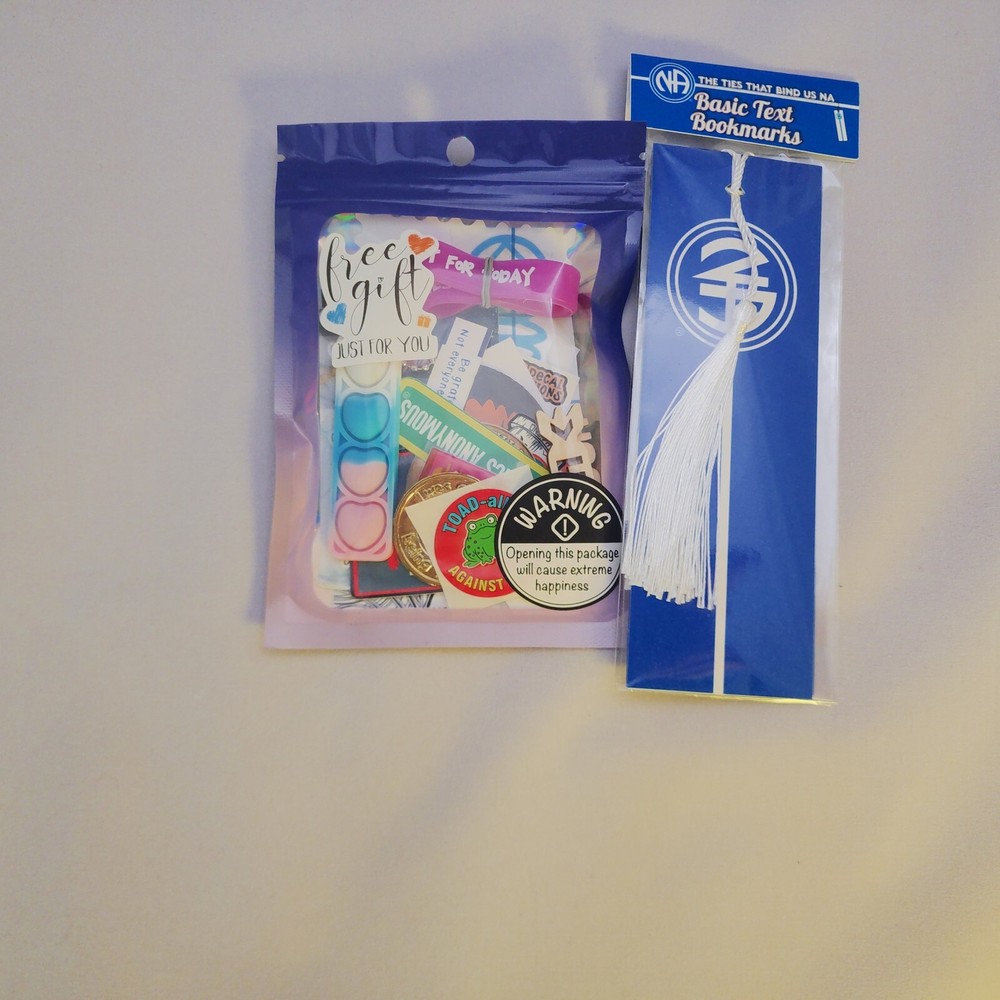NA Basic Text Bookmarks set Narcotics Anonymous recovery bookmark - 12 Step