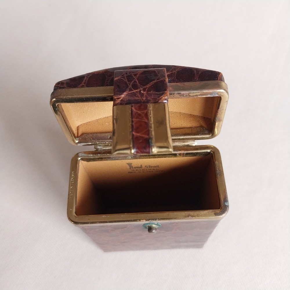 Vintage Bond Street Leather Cigarette Case