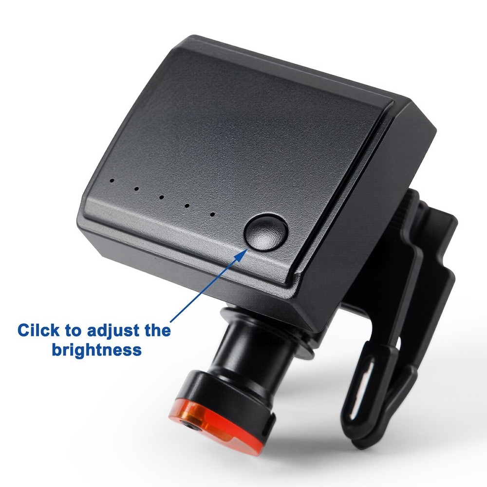 5W LED Dental Wireless Headlight Lamp Clip Optical Filter