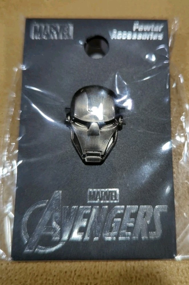 Marvel Iron Man Helmet Pewter Lapel Pin