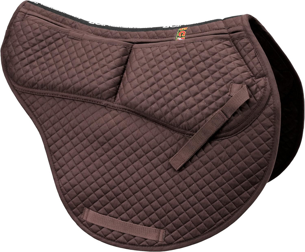 All-Purpose Contoured Correction Saddle Pad with Adjustable Memory Foam Inserts