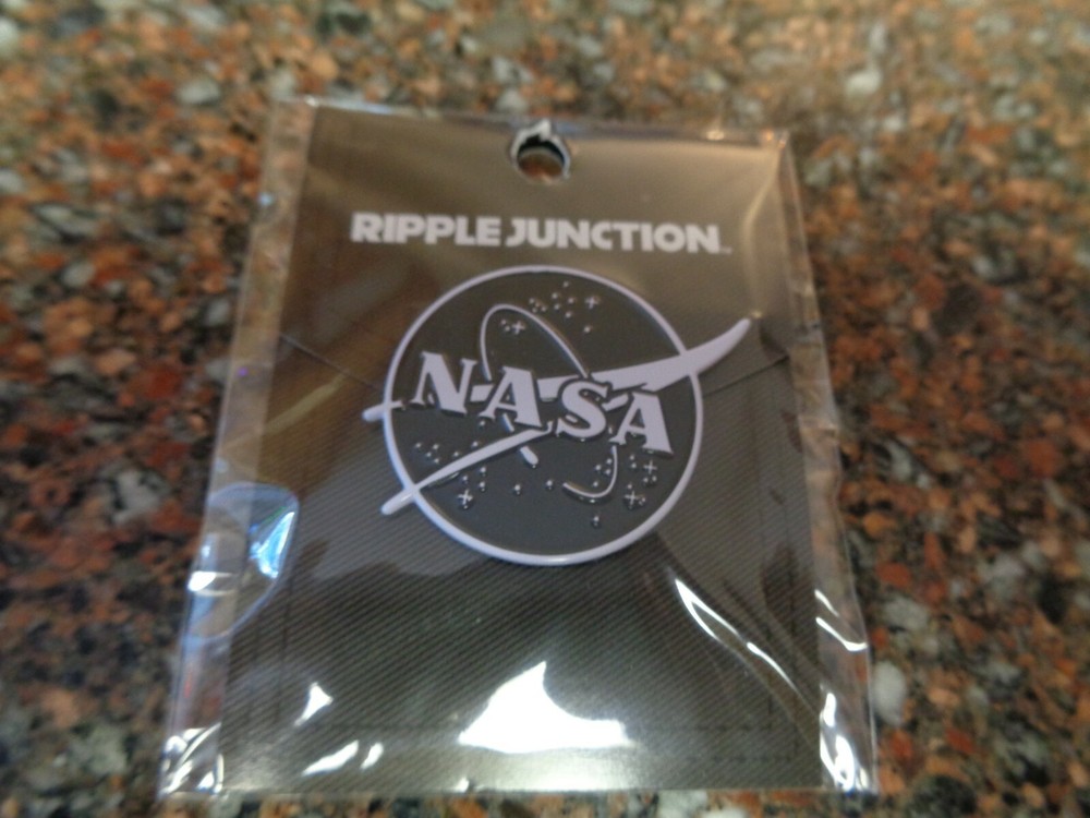 NASA Space Program Enamel Pin New Lapel Ripple Junction