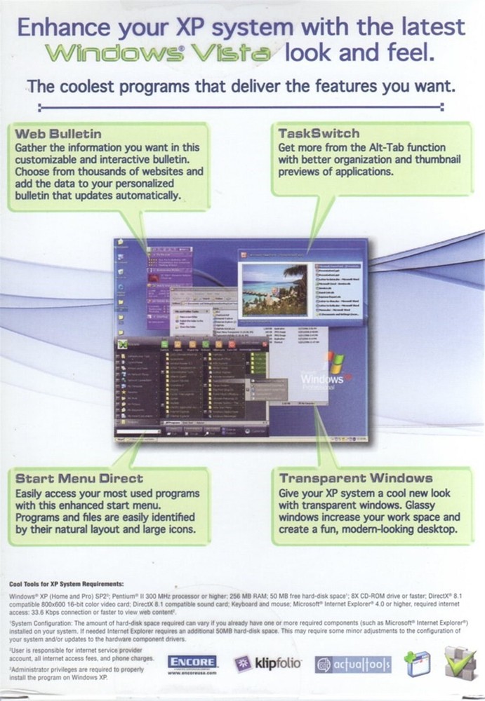 Cool Tools for XP CD-ROM for Windows XP - NEW in BOX
