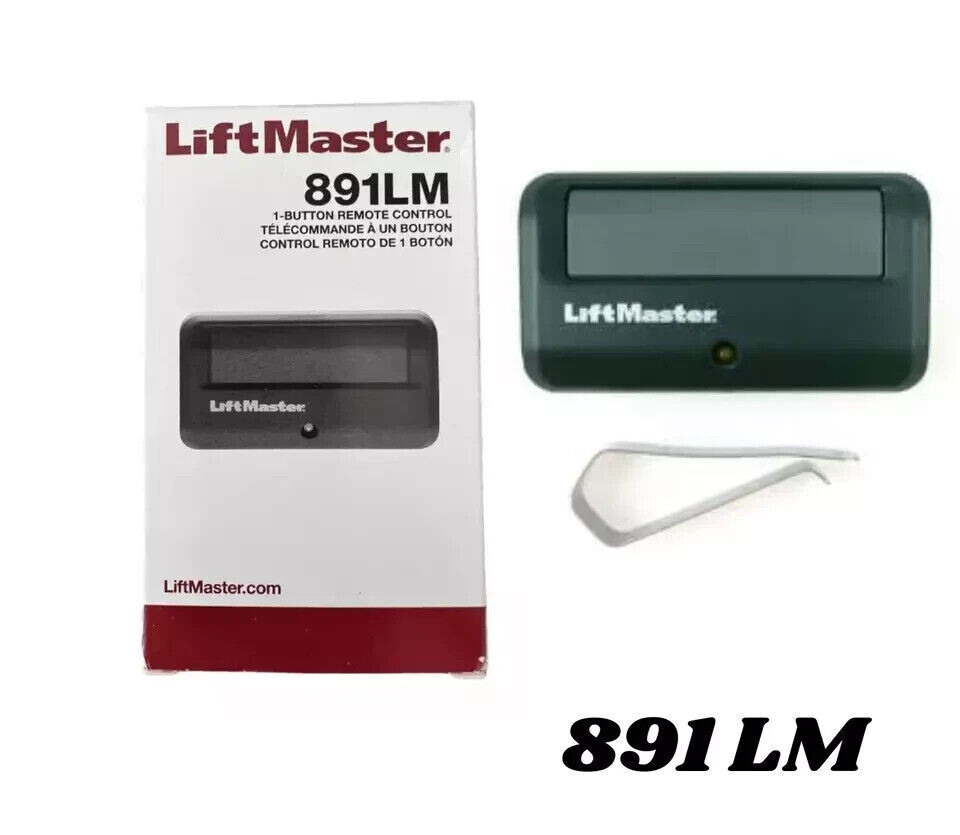 LiftMaster 891LM 1 Button Transmitter Garage Security+ 2.0 myQ Remote Control