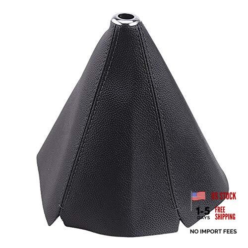 PU Leather Shift Boot Waterproof Shift Knob Dust Cove Universal for Black
