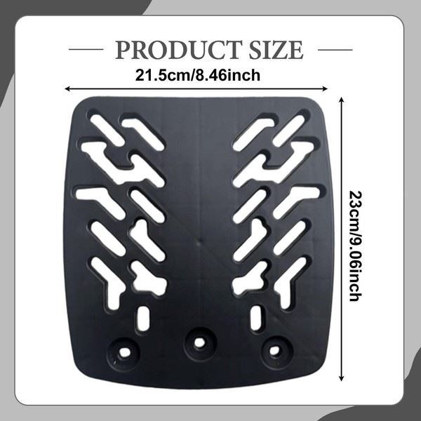 Motorcycle Rear Tail Box Base Plate Fixing Part Shock Absorption