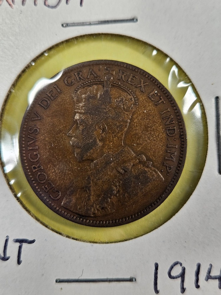 COIN - CANADA - 1 CENT 1914