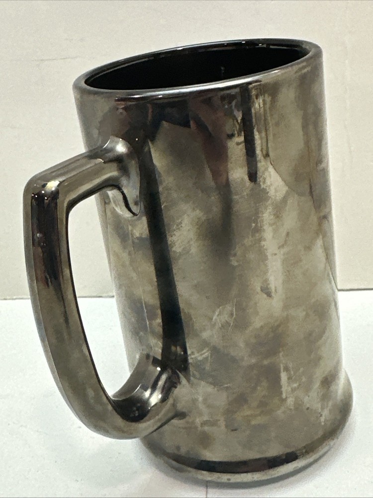 Etched Mirror Silver Fade Hershey Plant Mug