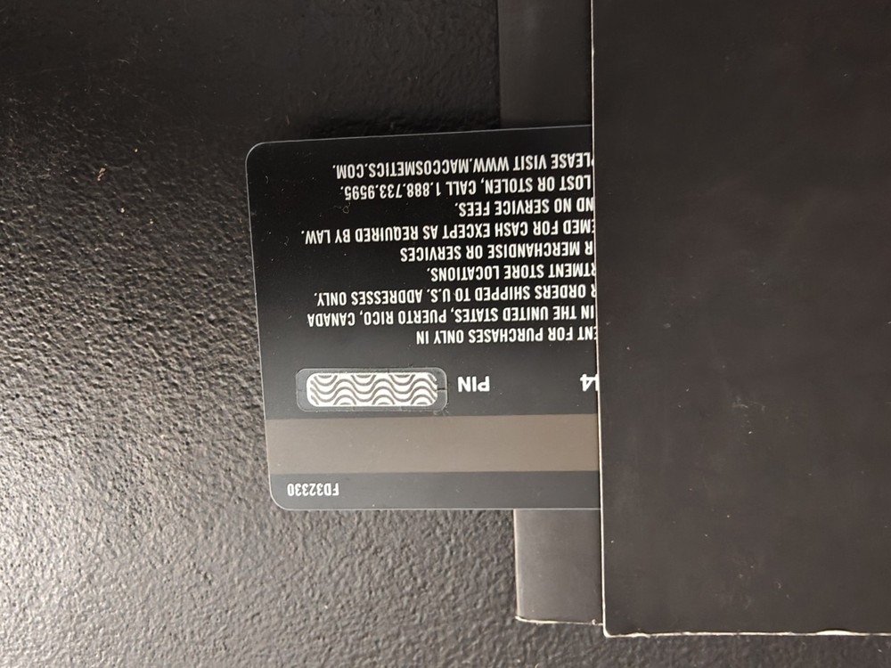MAC $50 GIFT CARD