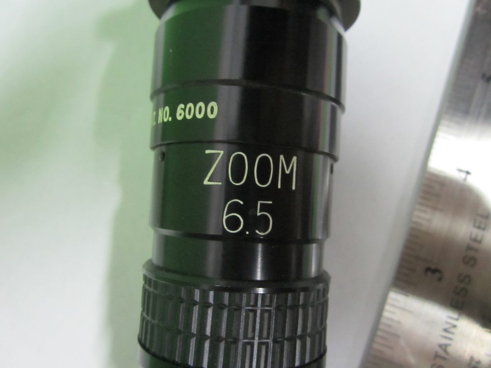 MICROSCOPE PART D.O. INDUSTRIES CAMERA ZOOM 6.5X OPTICS AS IS BIN#65-51