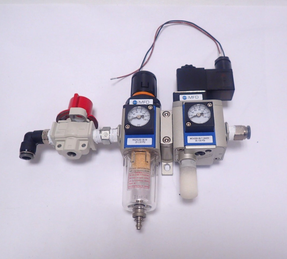 MFD PNEUMATIC AIR PREPARATION UNIT FRL SYSTEM (FILTER,REGULATOR,LUBRICATOR)