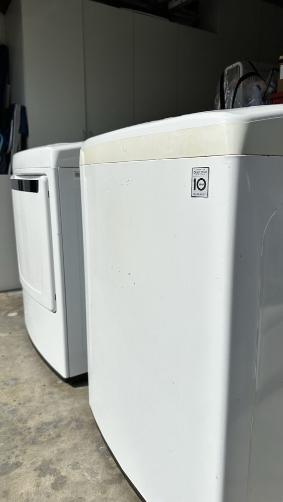Dryer and Washer Model Lg
