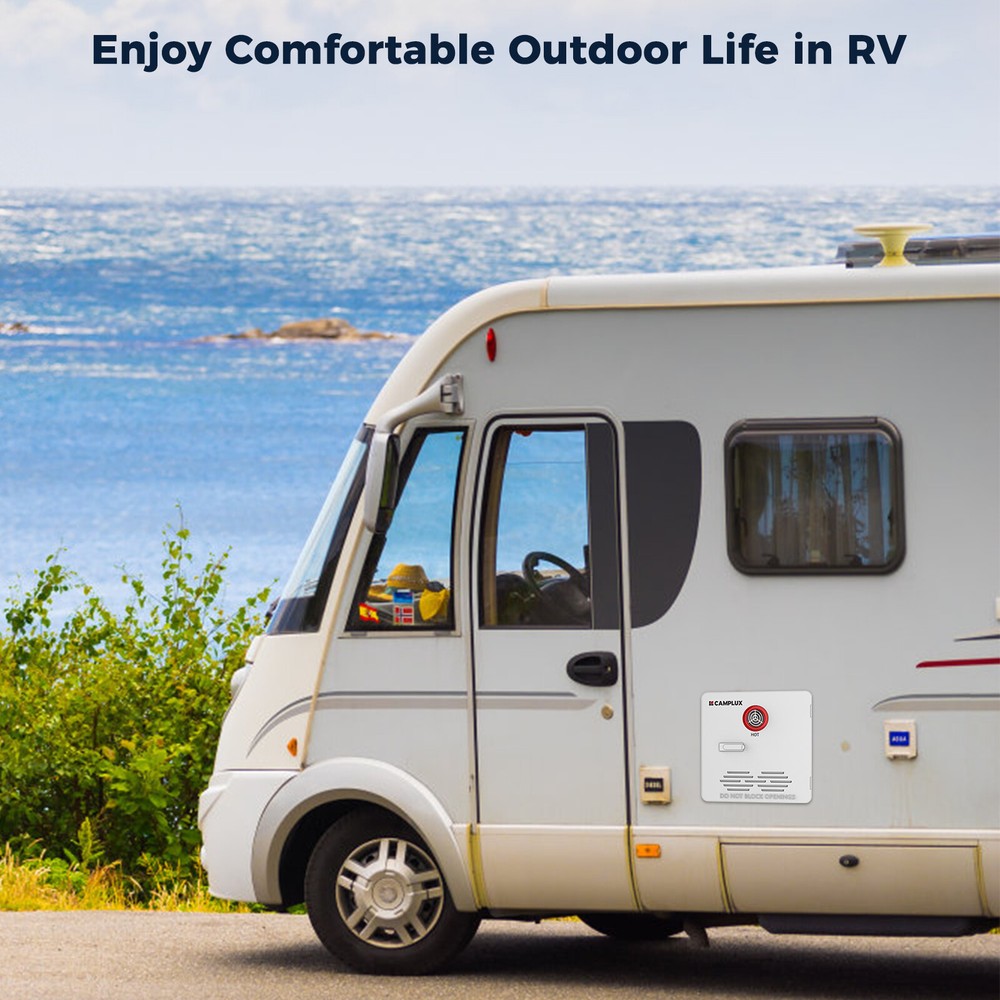 CAMPLUX RV Tankless Water Heater Door - 15x15", Waterproof, for 4/6 Gallon Tanks