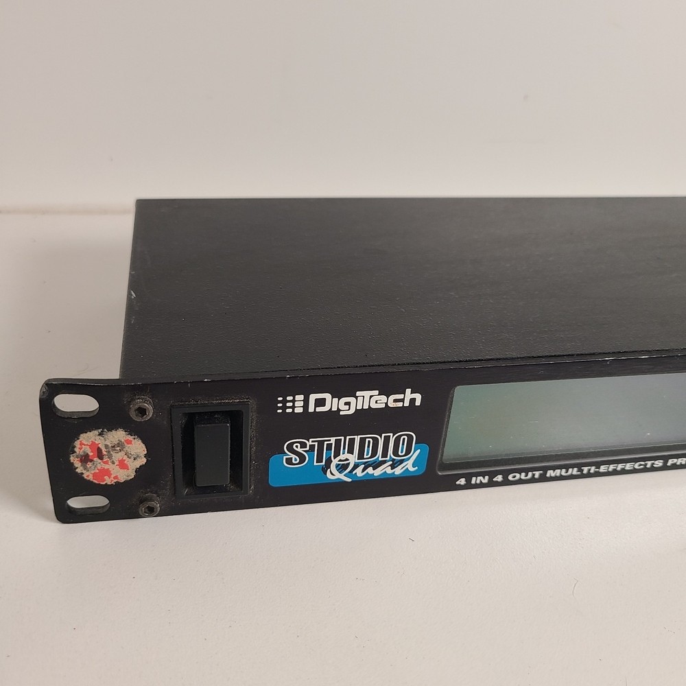 Digitech Studio Quad 4 In 4 Out Multi-Effects Processor no Power Supply