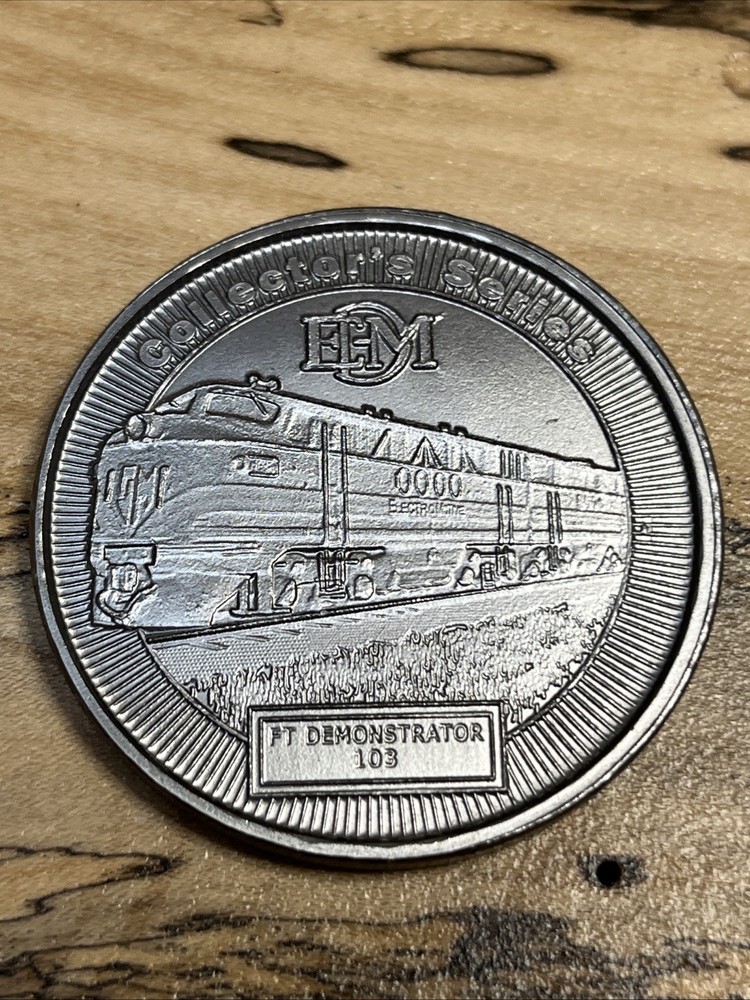Dream Plan Build Model Railroader Challenge Coin *B284