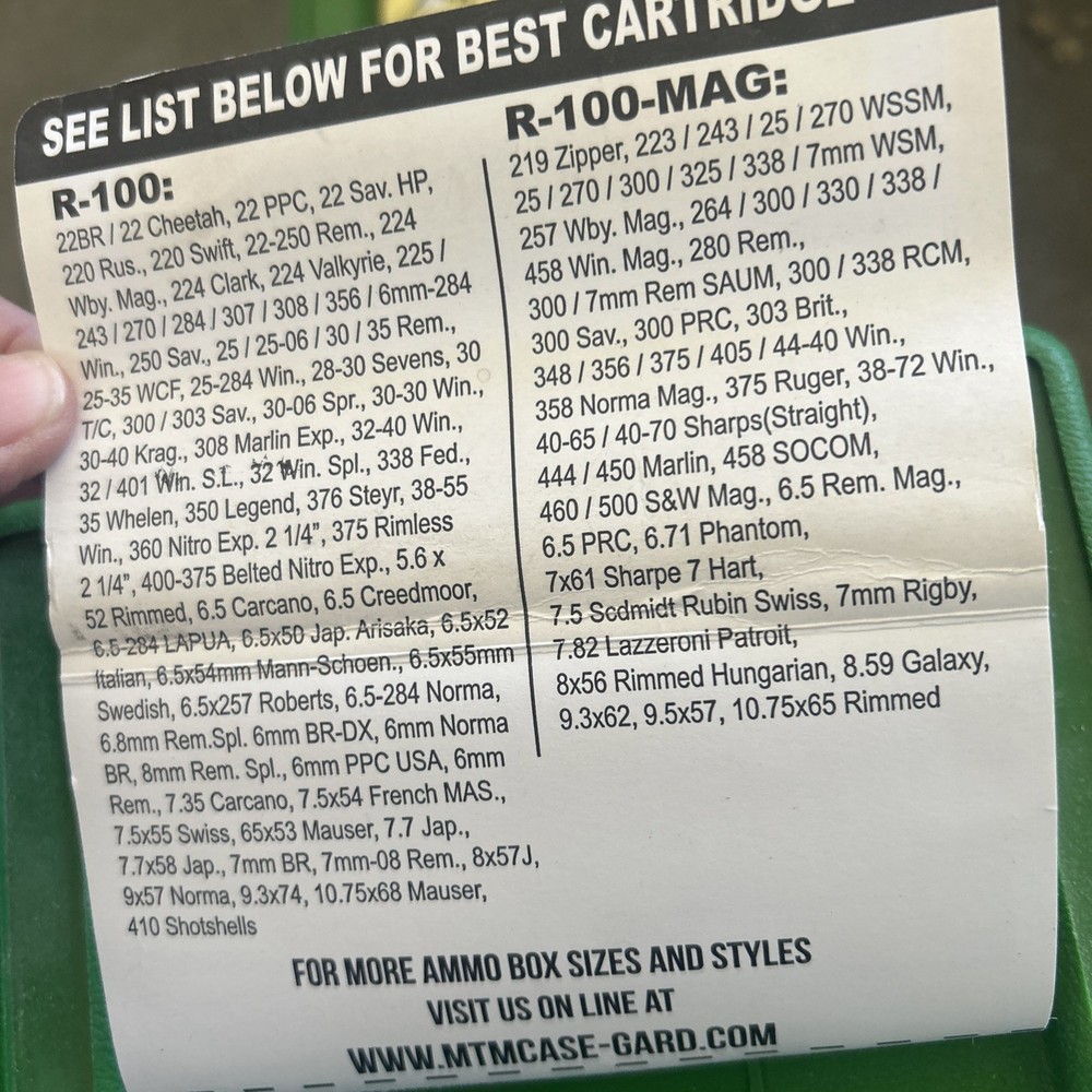 Ammo Boxes Asst 11pc