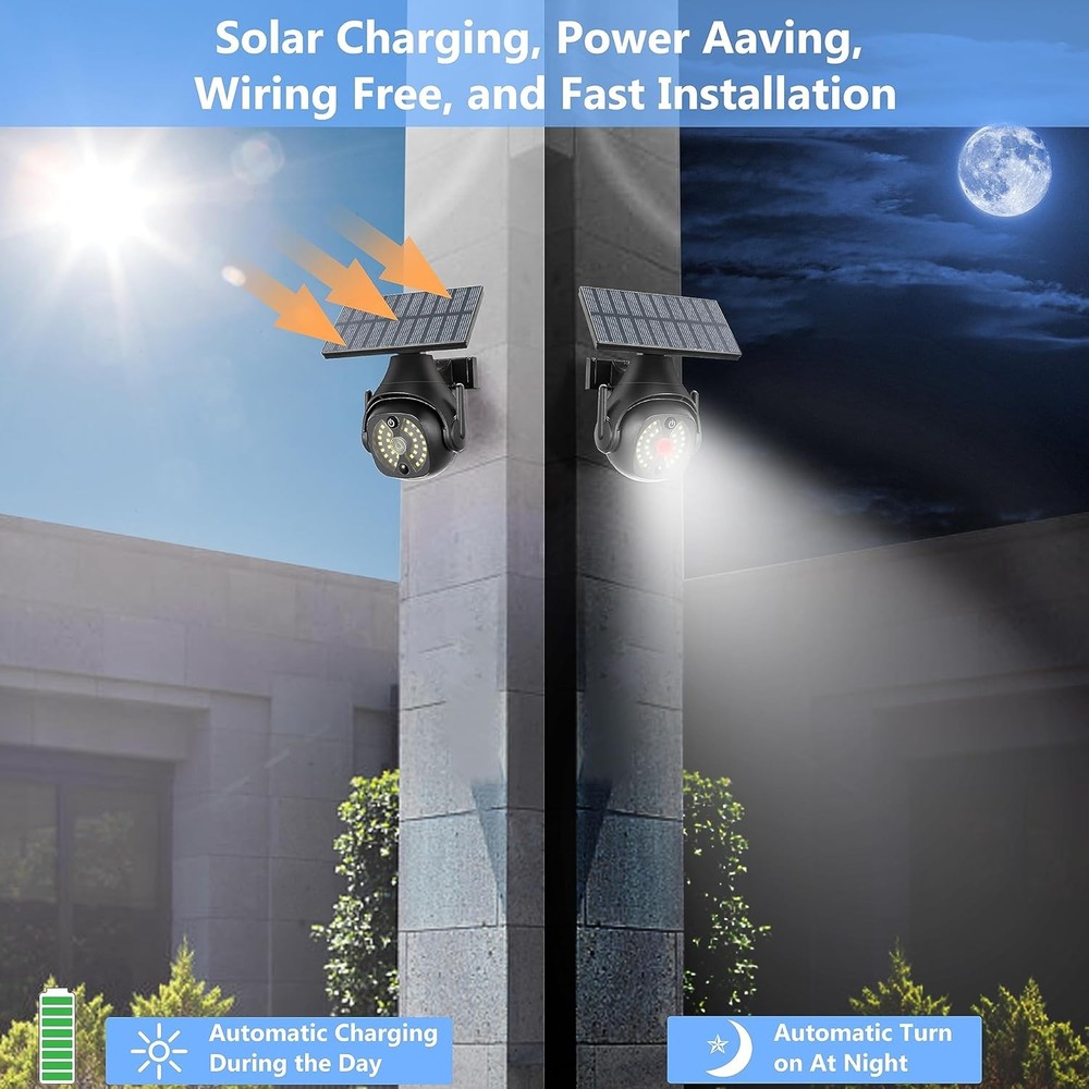 Camera Solar Lights – Solar-Powered Security Lighting with Built-In Cameras