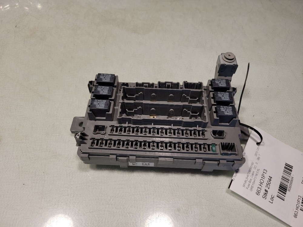 ODYSSEY 2013 Fuse Box Cabin