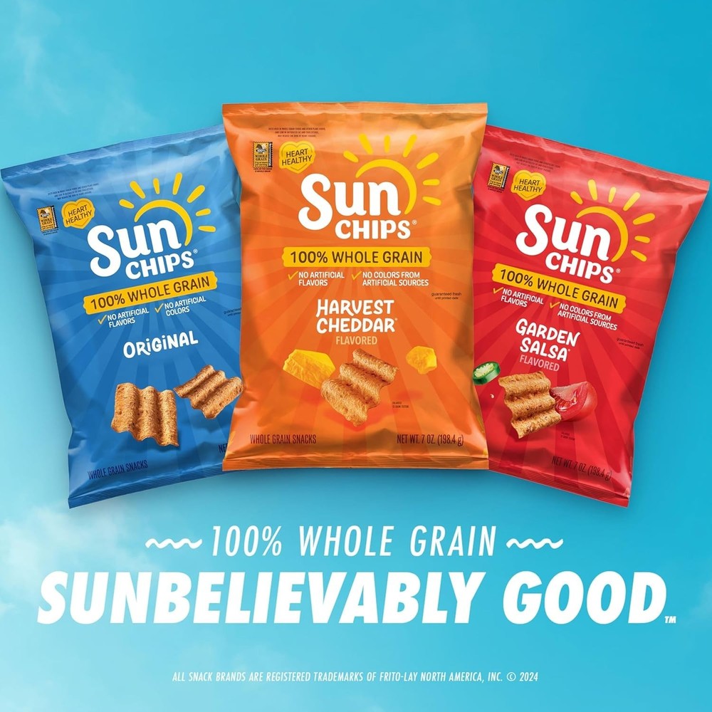 Brand New 100% Whole Grain Chips Variety Pack