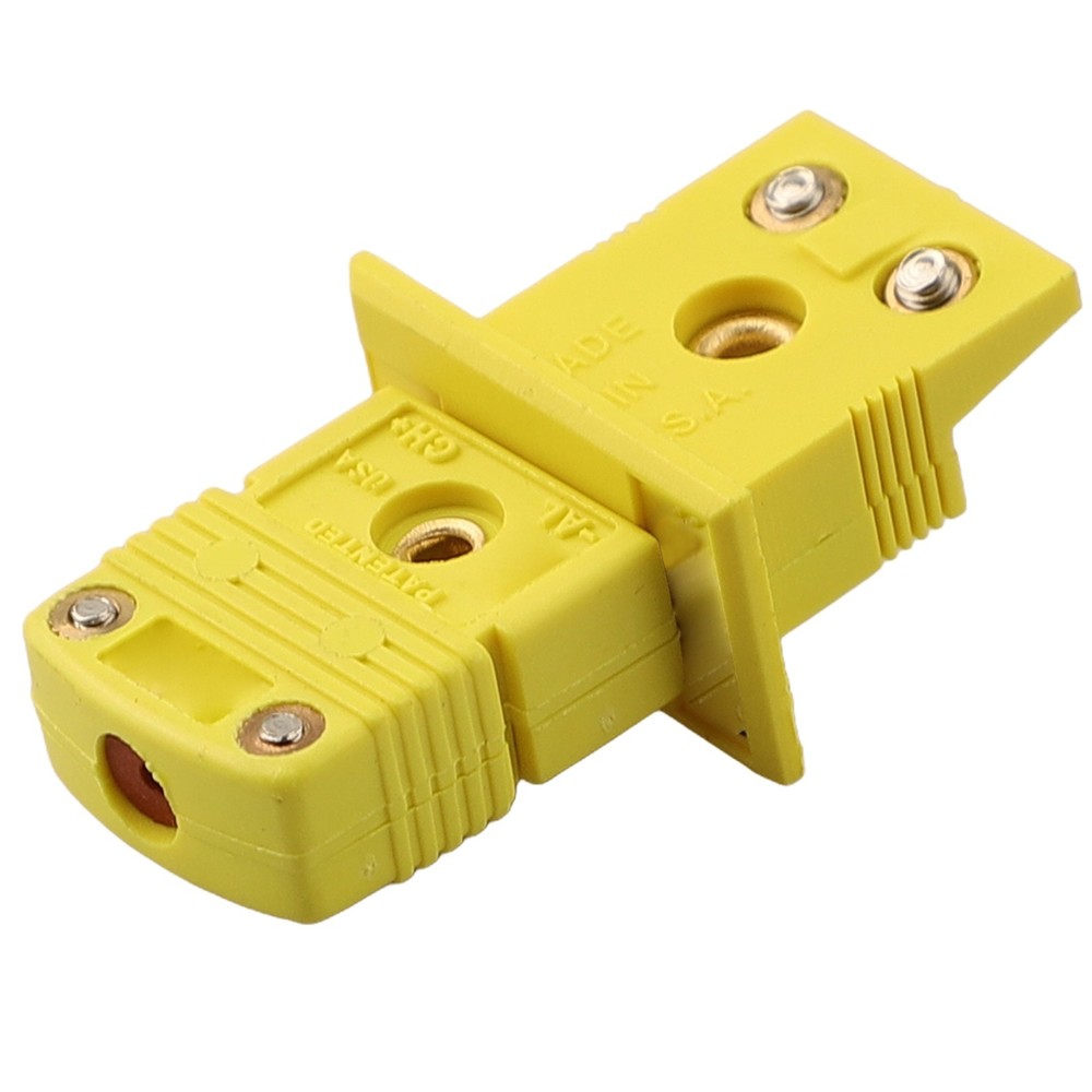 K Type Miniature Thermal Sockets with Reliable Panel Mounting Connectors