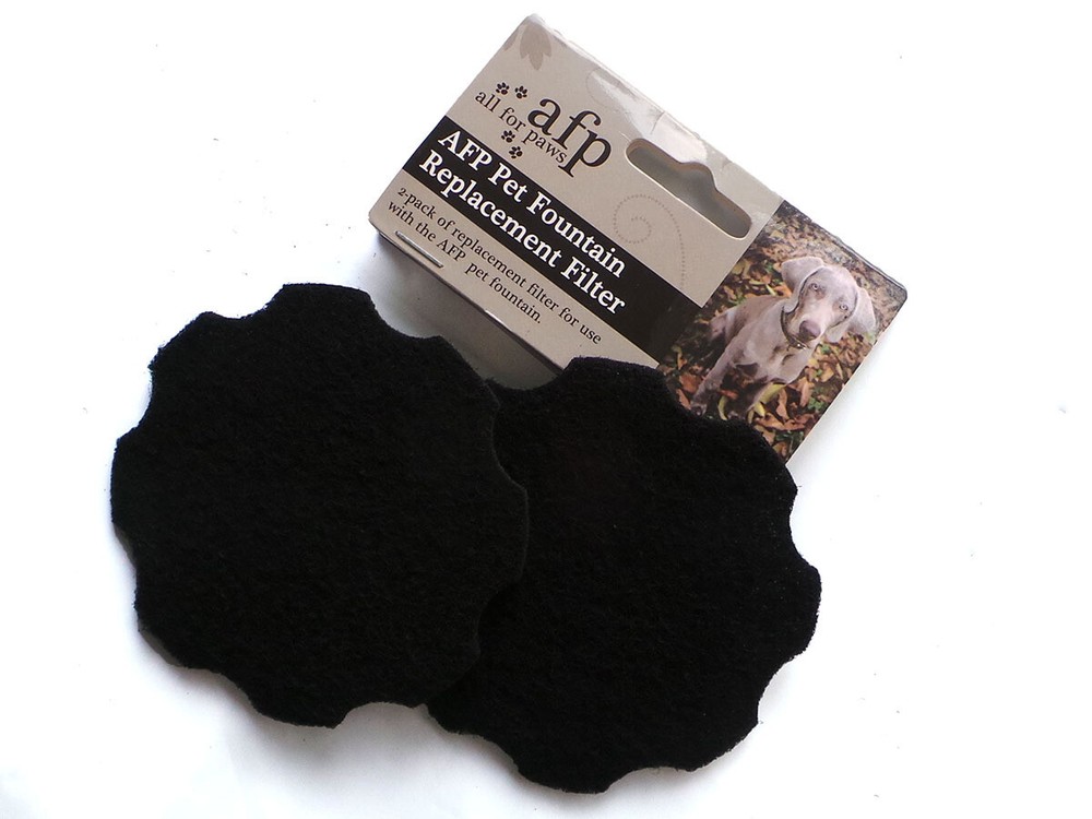 All For Paws Pet Fountain Replacement Filters - Two Pack