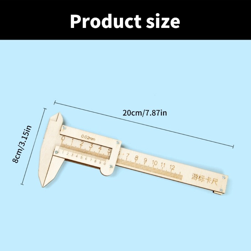 Vernier Caliper Model Vernier Caliper Assemble Toy with Instructions