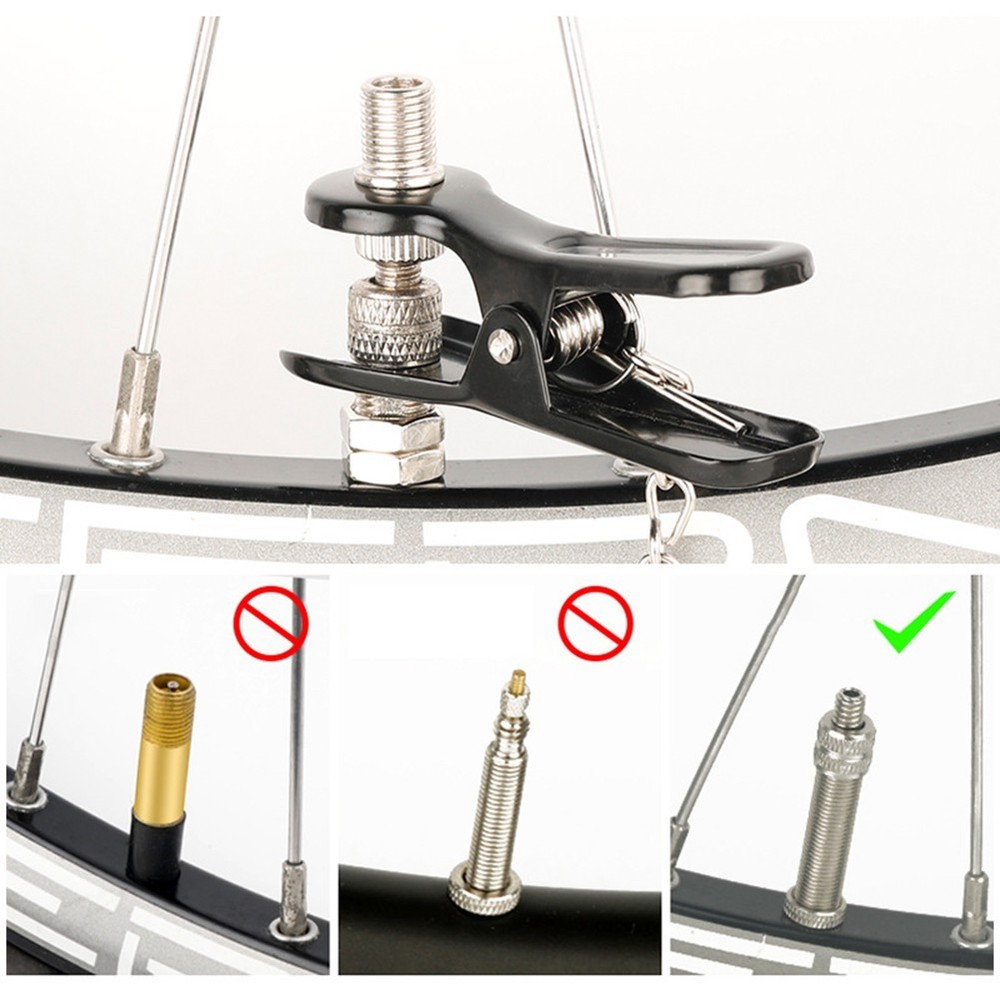 Reliable and Long lasting Bicycle Pump Clip for Various Inflation Needs