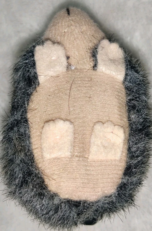 3.5" Furry Hedgehog Cat Toy