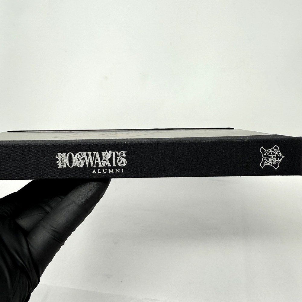 Universal Studios Harry Potter Hogwarts Alumni Journal Notebook Gray Crest