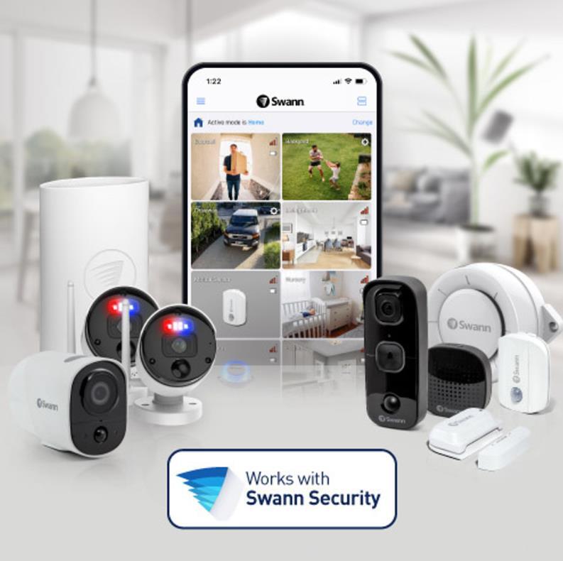 Swann 2K Wireless Camera for AllSecure650 & AllSecure600 Kits - 3 Pack