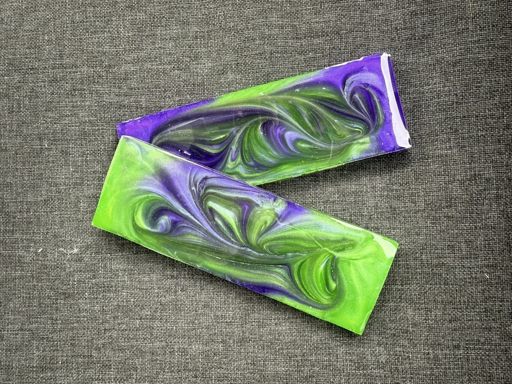 Knife Handle Scales | Epoxy Resin | Handmade | Multiple Colors Available