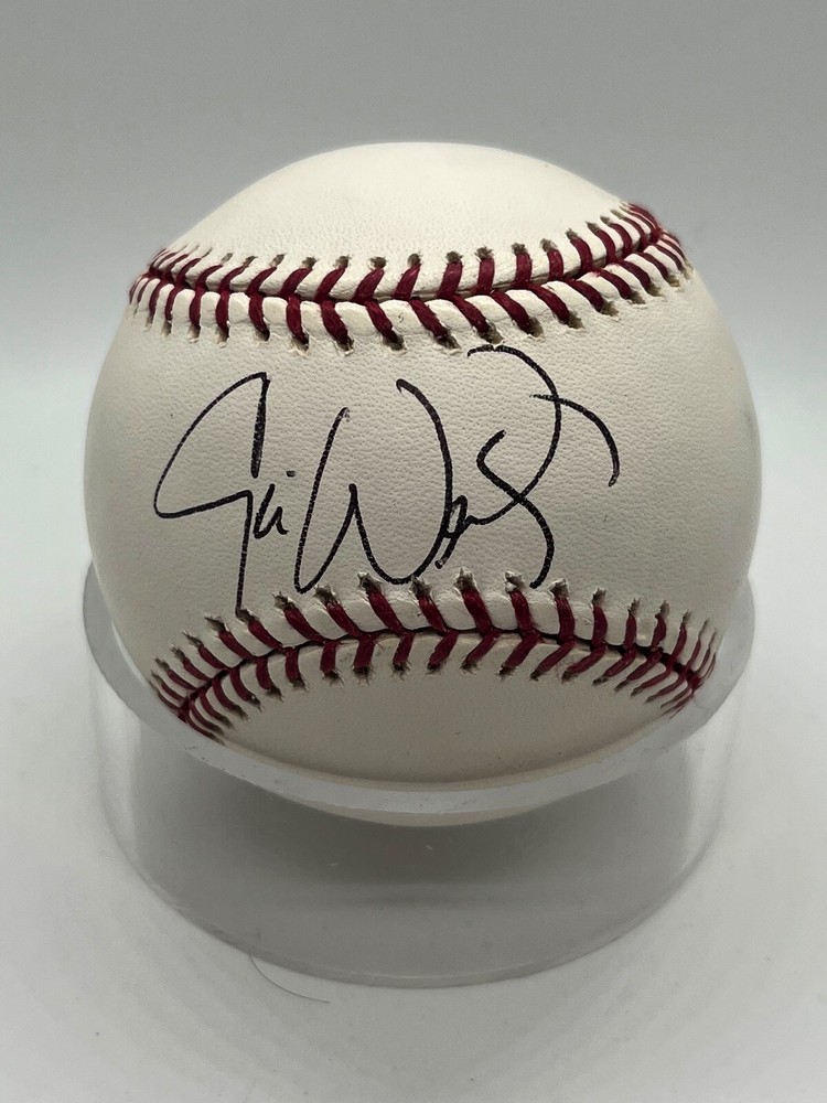 Eric Wedge Indians Mariners Signed Autograph OMLB Baseball PSA DNA *77