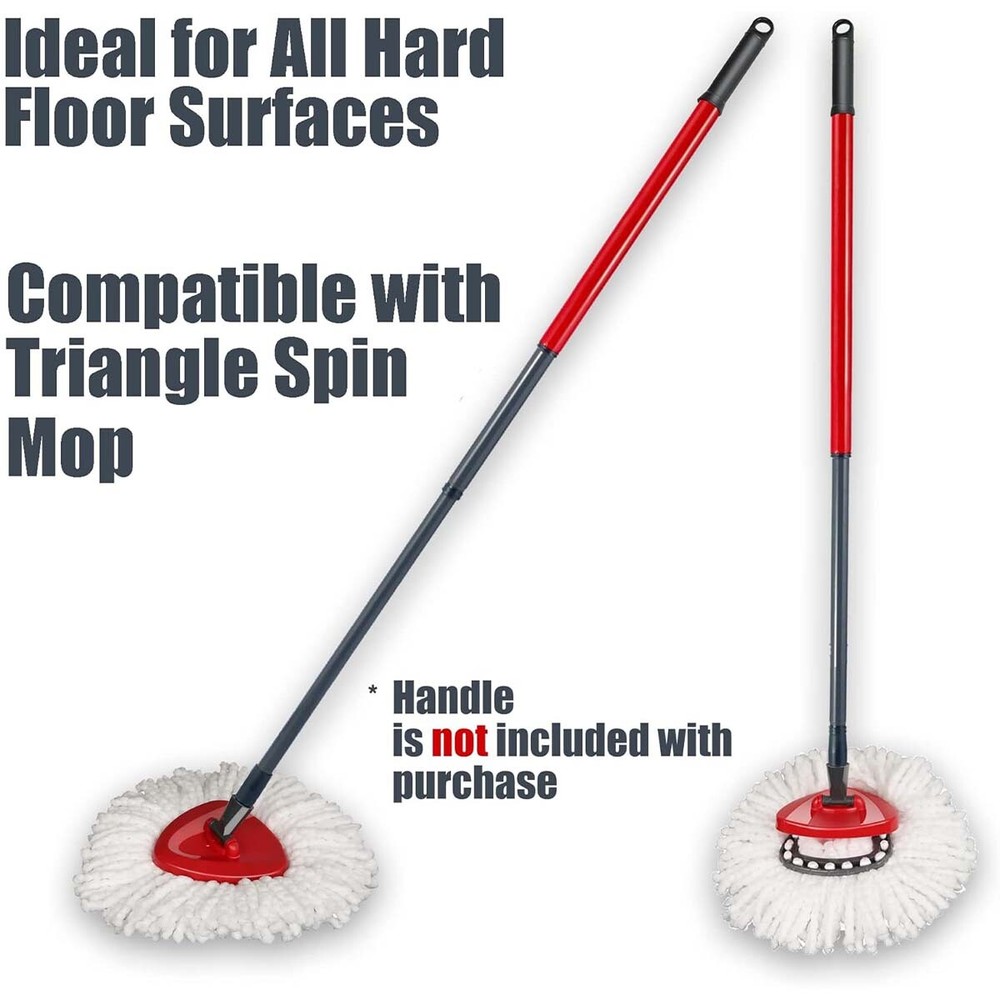 6 Pack Mop Replacement Heads for O-Ceda Mop Replace Head Spin Mop Heads