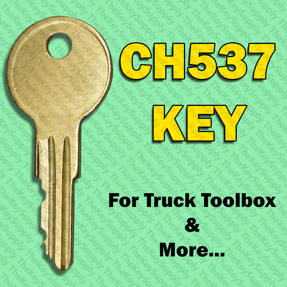 CH537 Key For Truck Tool Box and More