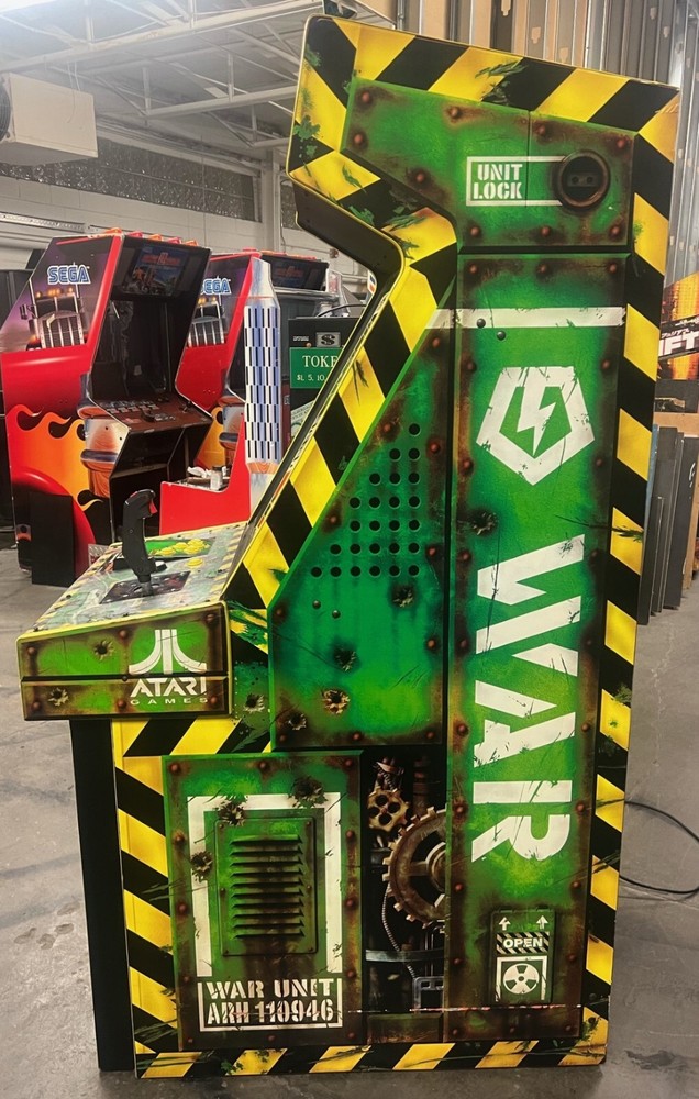 WAR FINAL ASSAULT ARCADE MACHINE by ATARI 1999 (Excellent Condition) *RARE*
