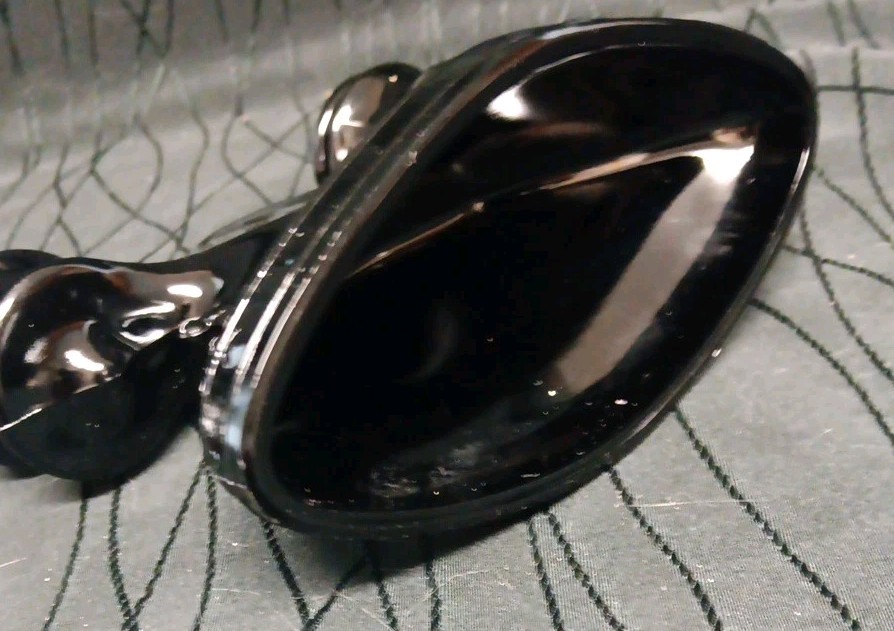 Vintage LE Smith Black Double Candle Holders